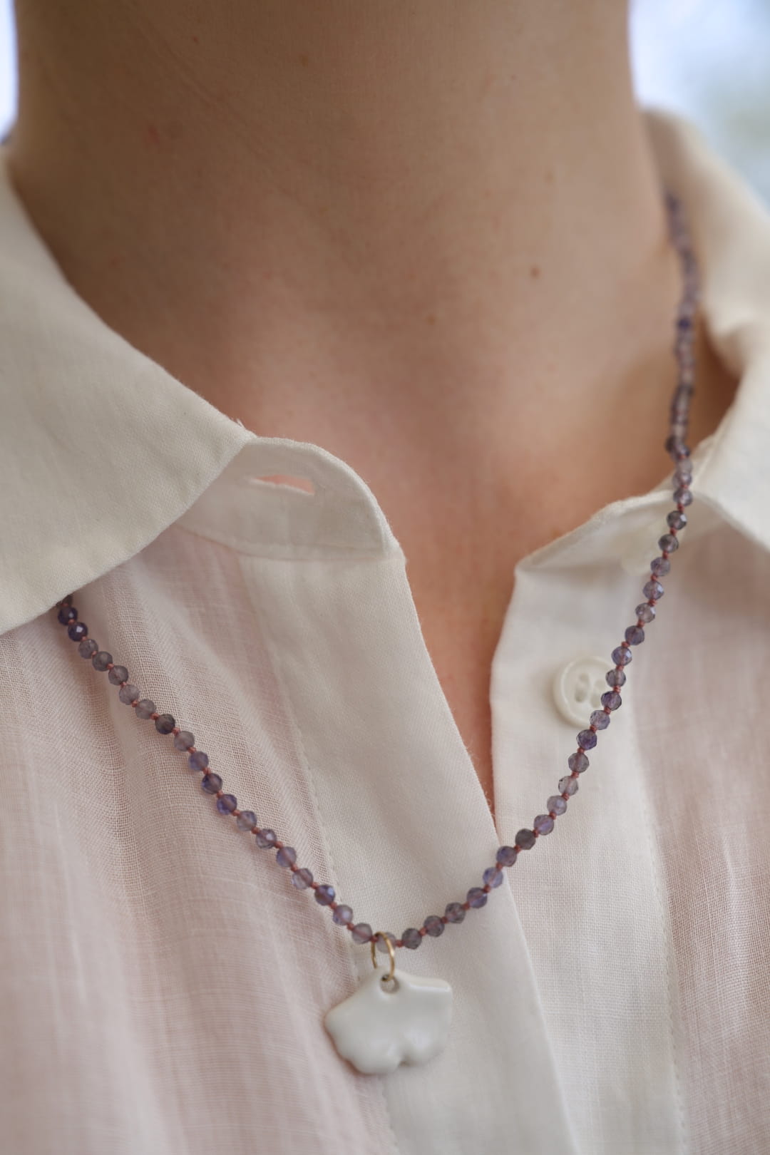 Collana Síoraí Tide Indigo