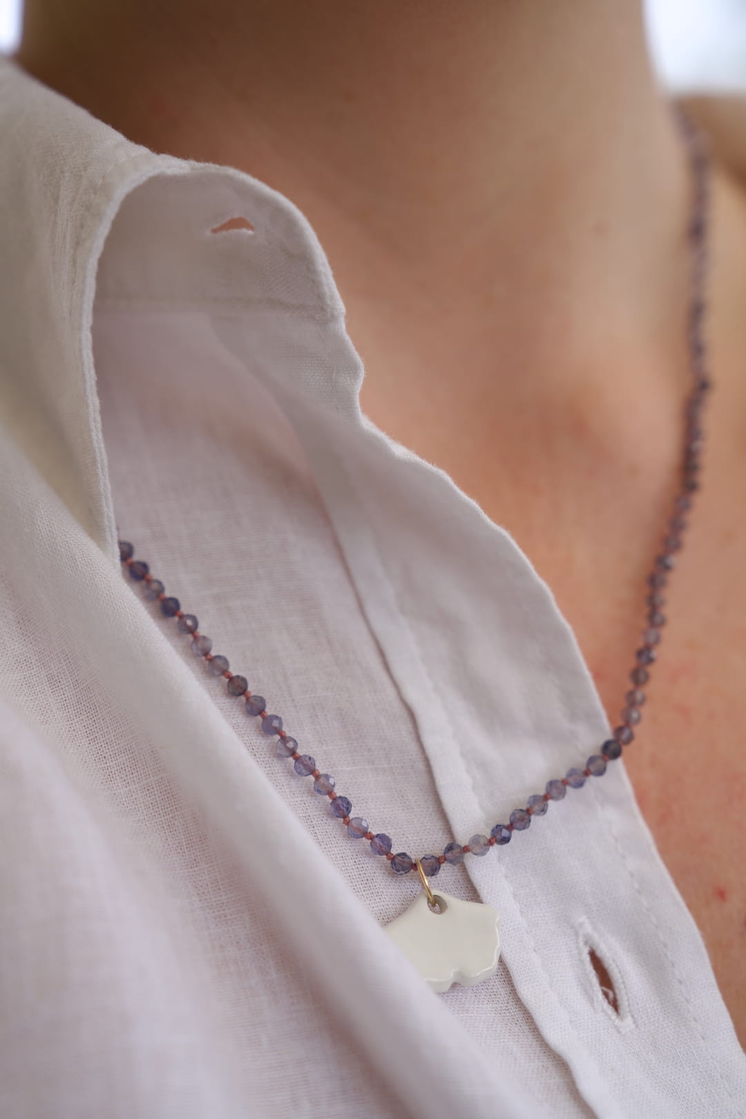 Collana Síoraí Tide Indigo