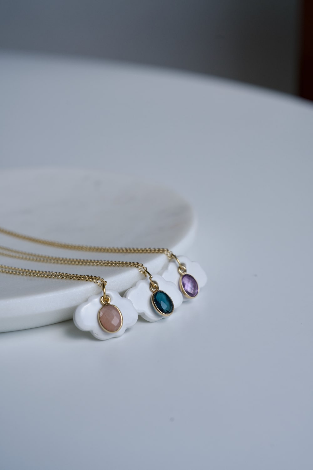 Collana Sisu Shine Creative Bloom ceramiche e gioielli con un'anima mantra da indossare