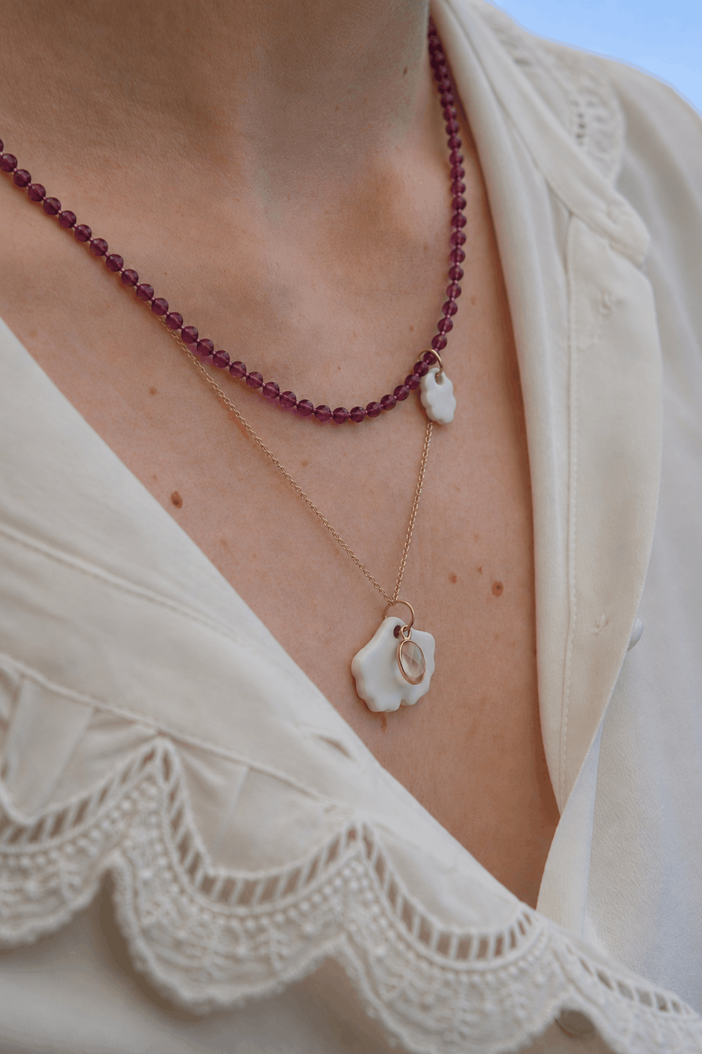 Collana Sisu Tide Mulberry
