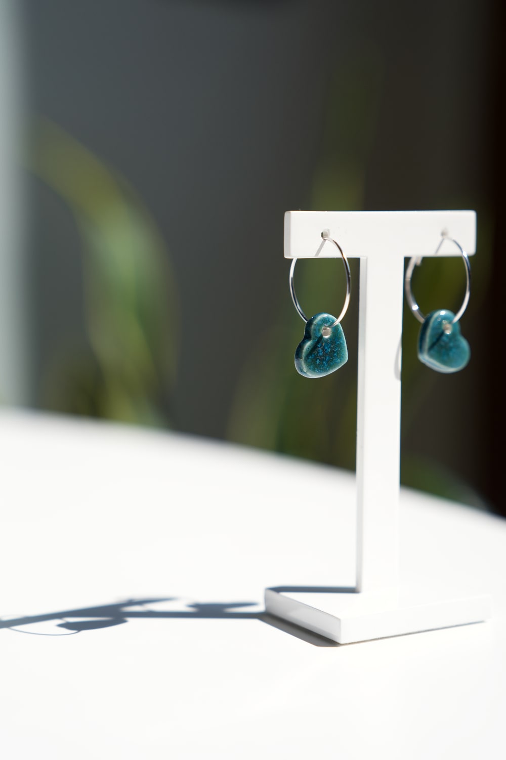 Orecchini Nunchi silver Creative Bloom ceramiche e gioielli con un'anima mantra da indossare